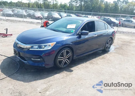 2016 Honda Accord Sport z USA, uszkodzony, nr VIN 1HGCR2F57GA135189